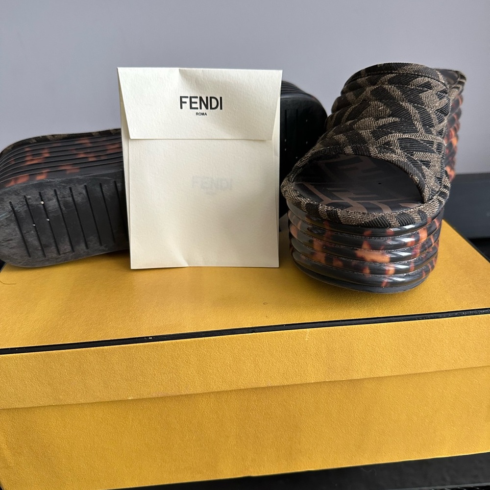 Fendi Platform Sandals – Excellent Condition – Box Included